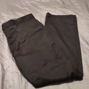Men's black slacks